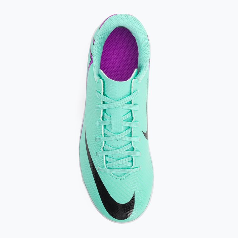 Încălțăminte de fotbal pentru copii Nike Jr Mercurial Vapor 15 Club TF hyper turquoise/black/ white/fuchsia dream 6
