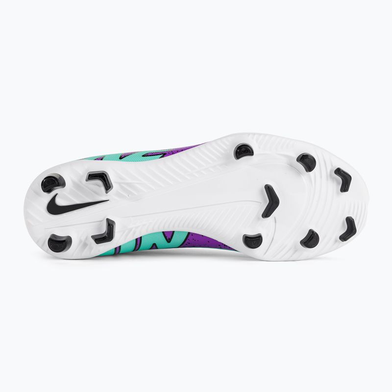Încălțăminte de fotbal pentru copii Nike Jr Mercurial Superfly 9 Club FG/MG hyper turquoise/black/ white/fuchsia dream 5