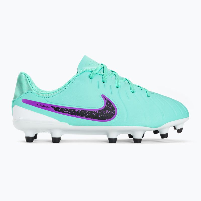 Încălțăminte de fotbal pentru copii Nike Jr Legend 10 Academy FG/MG hyper turquoise/fuchsia dream/black 2