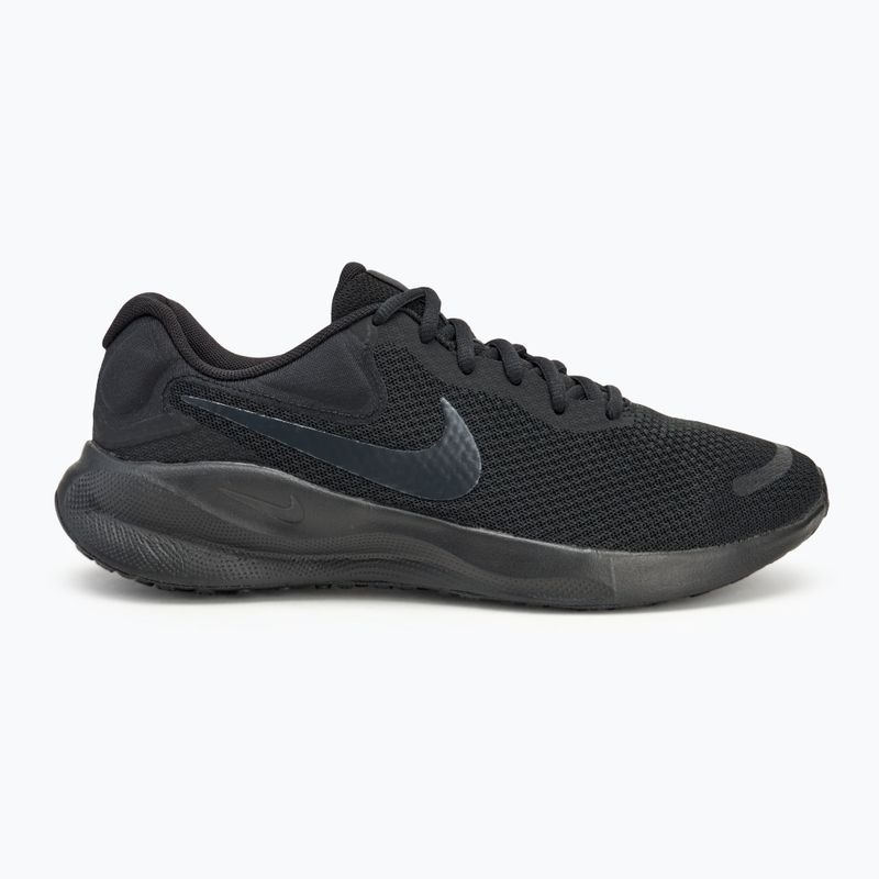 Încălțăminte de alergare pentru bărbați Nike Revolution 7 black/of noir 2