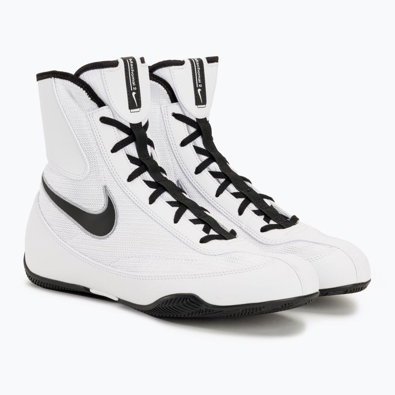 Nike Machomai 2 SE alb/negru/galben lup pantofi de box 4