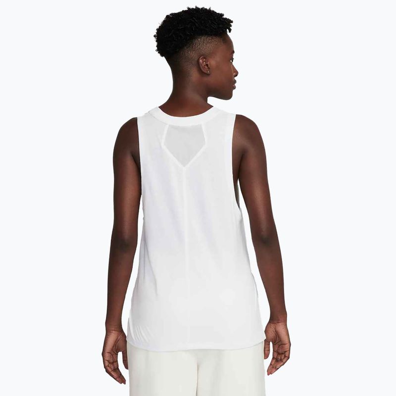 Tricou de antrenament pentru femei Jordan Sport Diamond white 2
