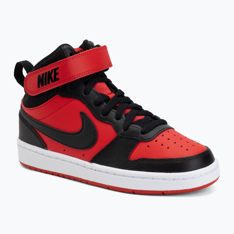 Pantofi Nike Court Borough Mid 2 university red/white/black