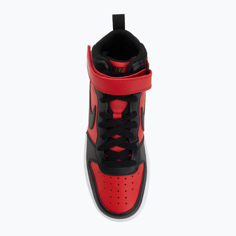 Pantofi Nike Court Borough Mid 2 university red/white/black 5