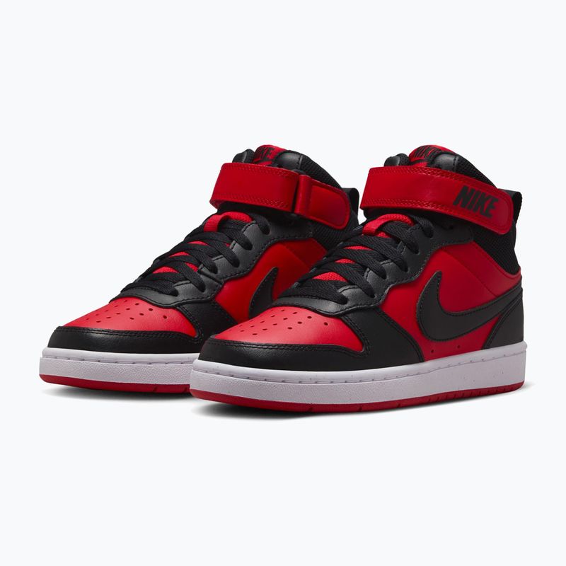 Încălțăminte Nike Court Borough Mid 2 university red/white/black 3
