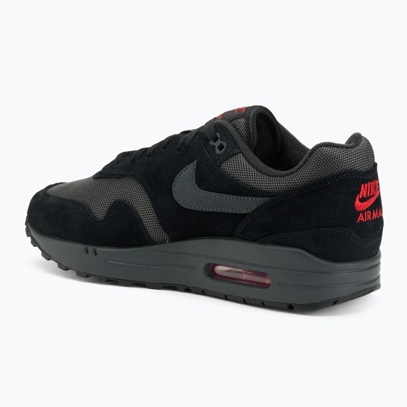 Încălțăminte pentru bărbați Nike Air Max 1 black/university red/anthracite 3