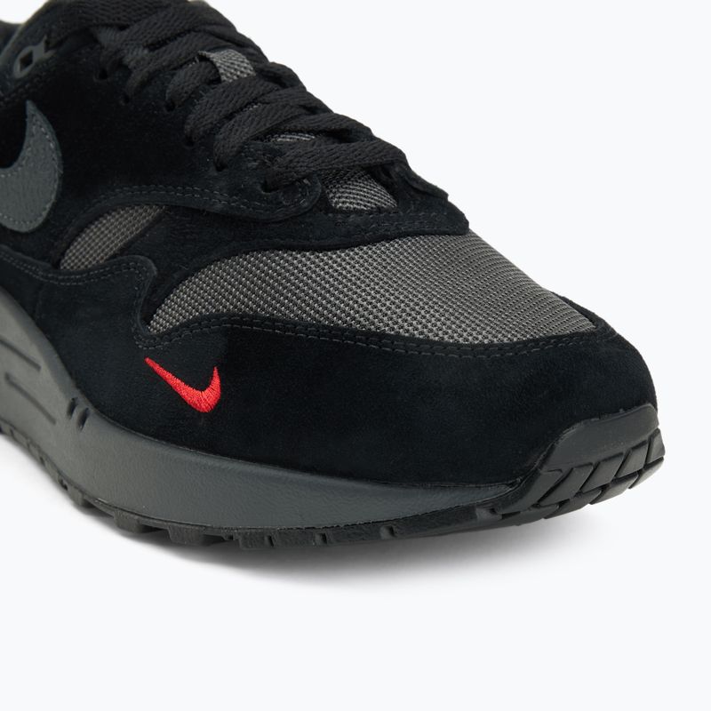 Încălțăminte pentru bărbați Nike Air Max 1 black/university red/anthracite 7