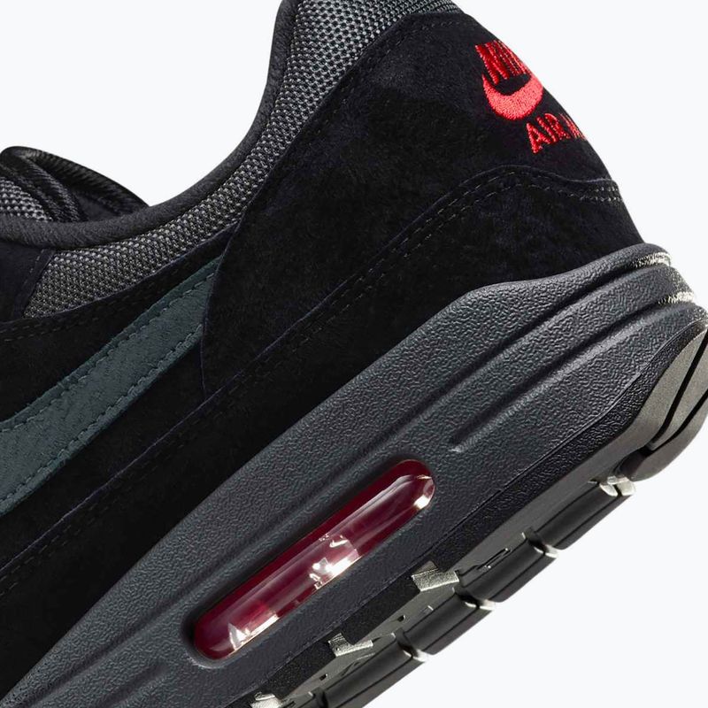 Încălțăminte pentru bărbați Nike Air Max 1 black/university red/anthracite 9
