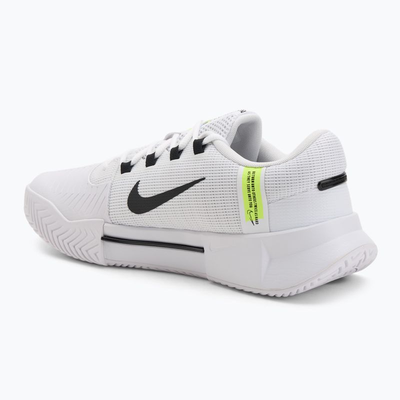 Încălțăminte de tenis pentru bărbați Nike Zoom GP Challenge 1 white / black / white 3