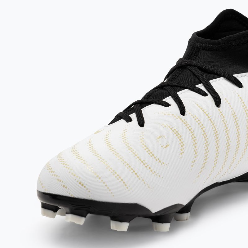 Încălțăminte de fotbal pentru copii Nike Phantom Luna II Academy FG/MG Junior white / metallic gold / black 7