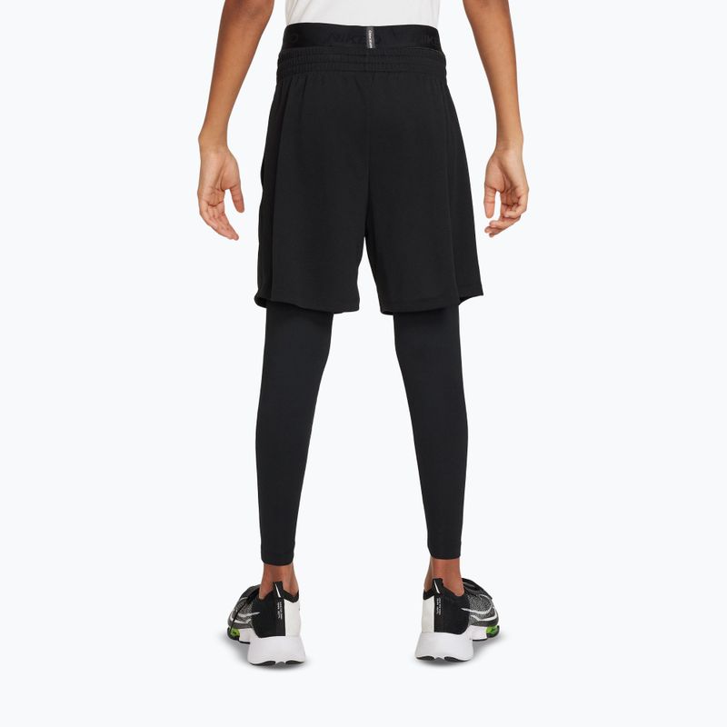 Colanți pentru copii Nike Pro Dri-FIT black/black/white 3