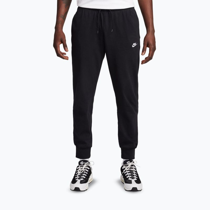 Pantaloni pentru bărbați Nike Club Knit black/white