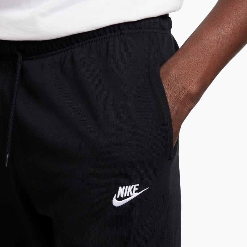 Pantaloni pentru bărbați Nike Club Knit black/white 4