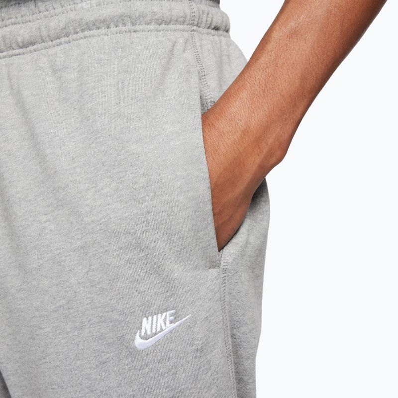 Pantaloni pentru bărbați Nike Club Knit Jogger dark grey heather/white 4