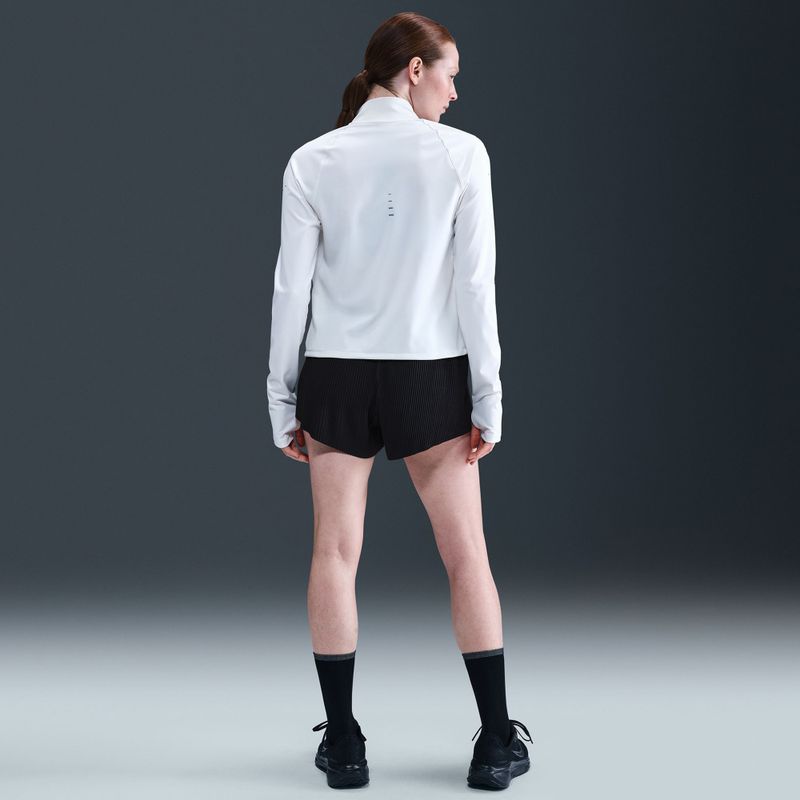 Pantaloni scurți de alergare pentru femei Nike AeroSwift Dri-Fit ADV Mid-Rise 3" black/white 8