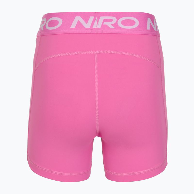 Pantaloni scurți pentru femei Nike Pro 365 playful pink/white 8