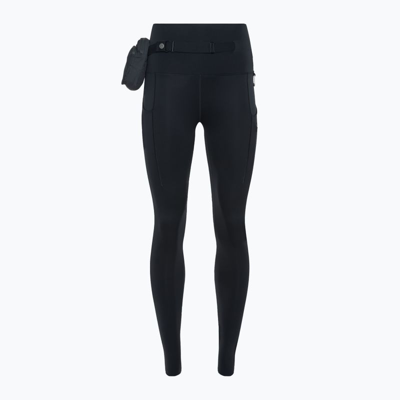 Colanți pentru femei Nike Trial Go High-Waisted 7/8 black/ dark smoke grey/ dark smoke grey