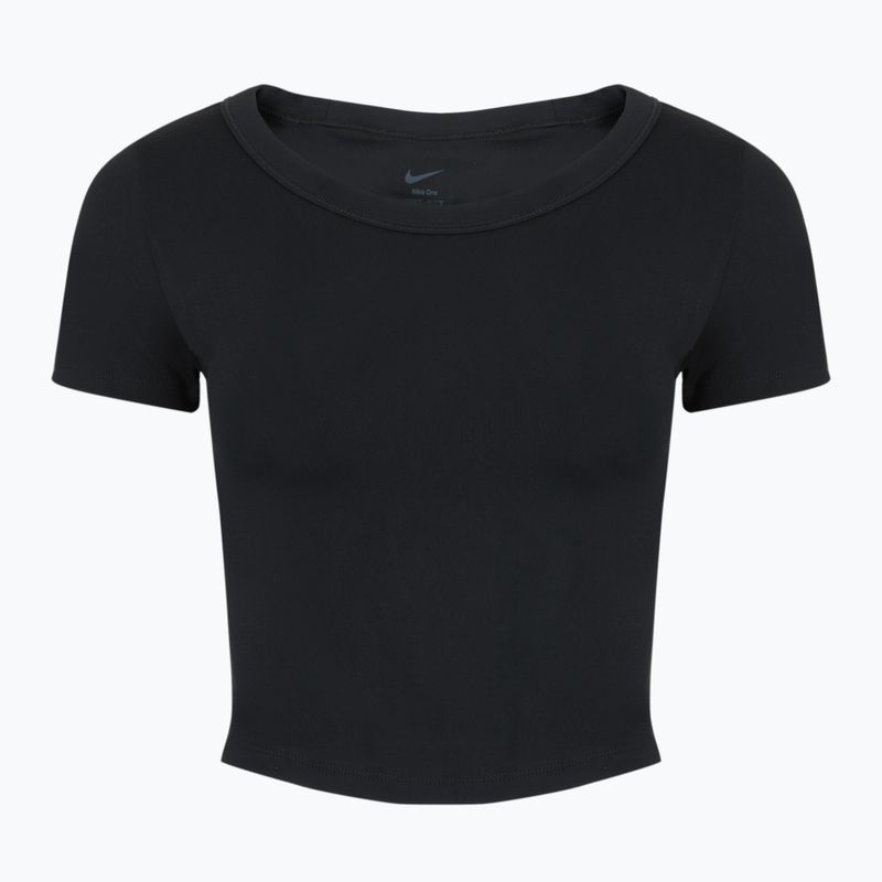 Tricou de antrenament pentru femei Nike One Fitted Dri-Fit Cropped Top black 7