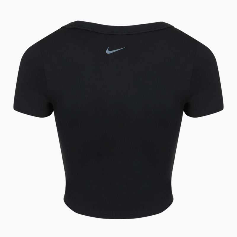 Tricou de antrenament pentru femei Nike One Fitted Dri-Fit Cropped Top black 8