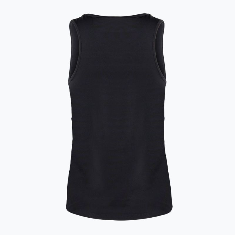 Tank top de antrenament pentru femei Nike One Classic Dri-Fit black/black 2