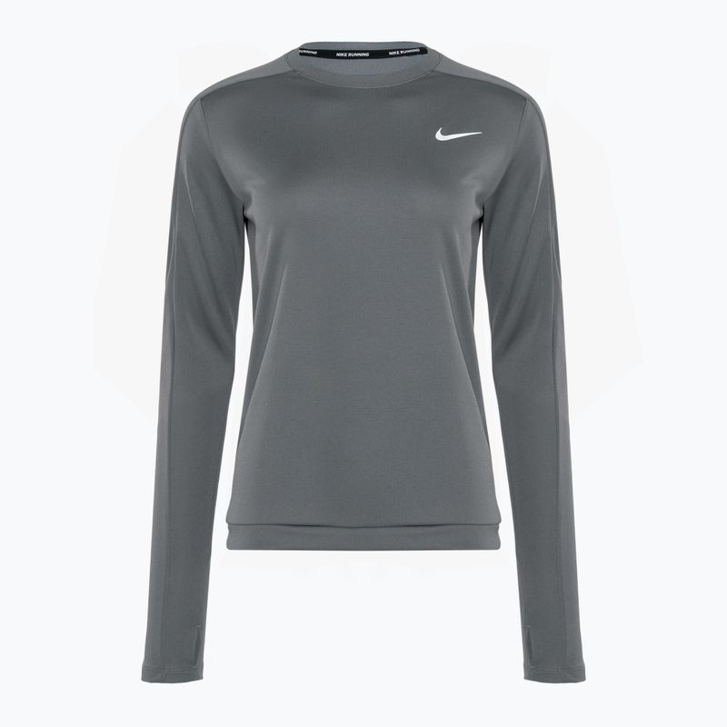 Longsleeve de alergare pentru femei Nike Dri-Fit Crew-Neck smoke grey