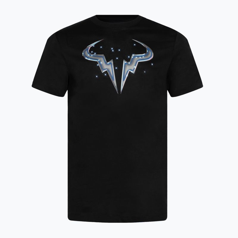 Tricou de tenis negru Nike Court Dri-Fit Rafa pentru bărbați