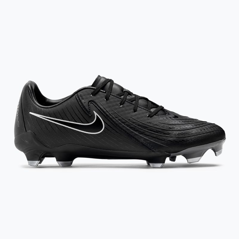 Încălțăminte de fotbal  Nike Phantom GX II Academy FG/MG black / black 2