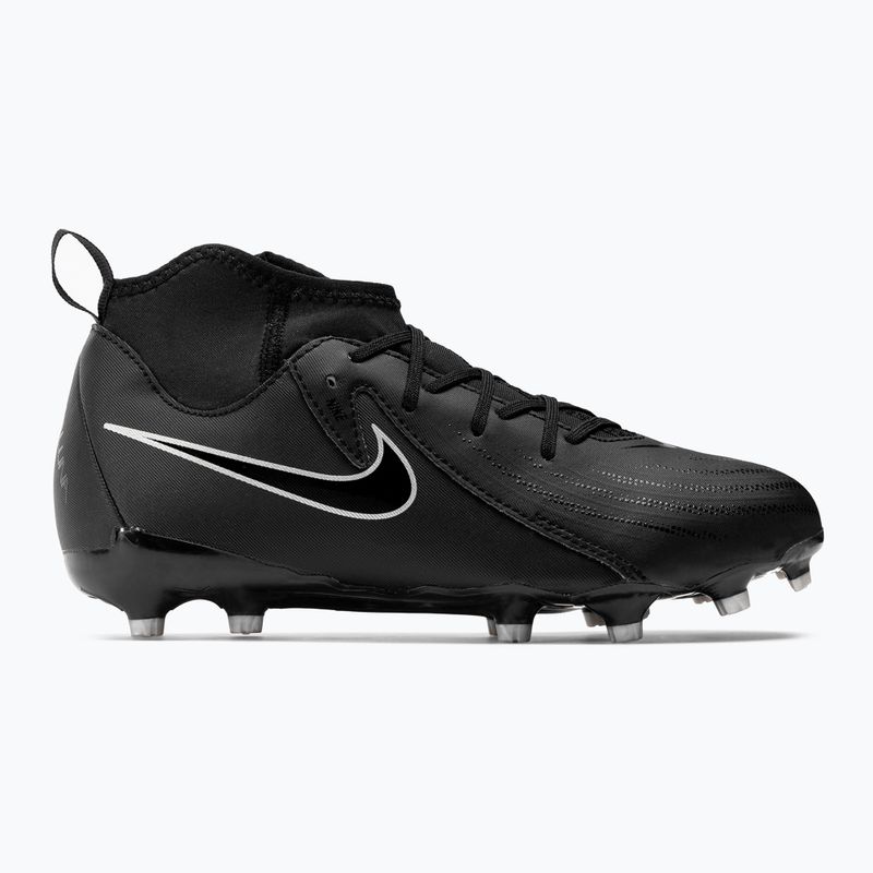 Încălțăminte de fotbal pentru copii Nike Phantom Luna II Academy FG/MG Junior black / black 2