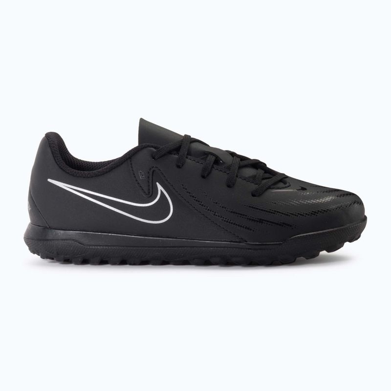 Încălțăminte de fotbal pentru copii Nike Phantom GX II Club FG/MG FJ2604-001 black