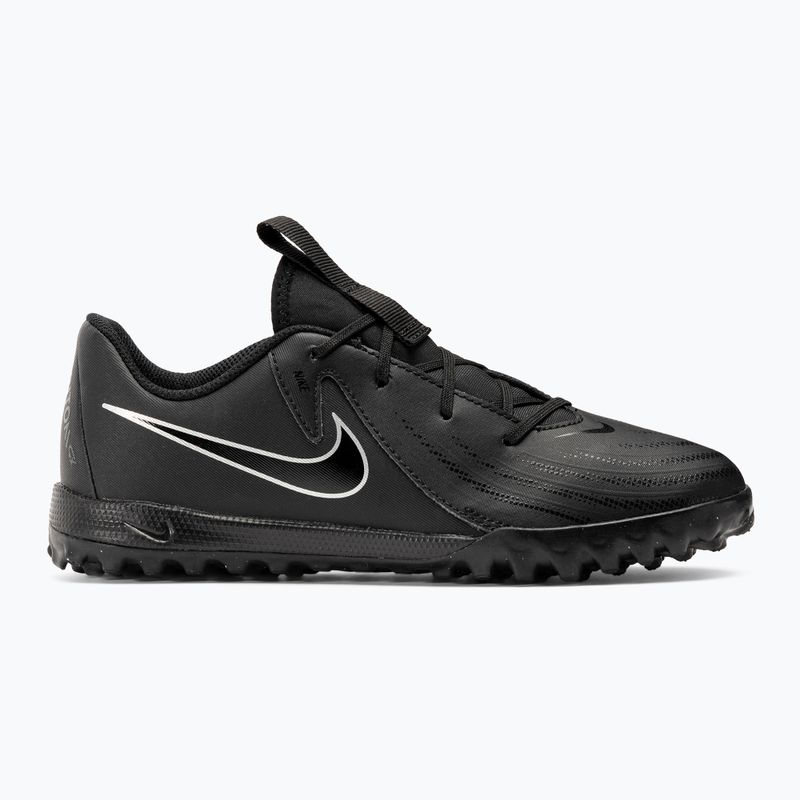 Încălțăminte de fotbal pentru copii Nike Phantom GX II Academy TF Junior black/black 2