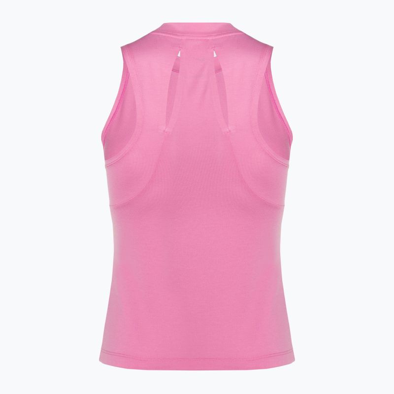 Tricou de tenis pentru femei Nike Court Dri-Fit Advantage Tank jucăuș roz/alb 2