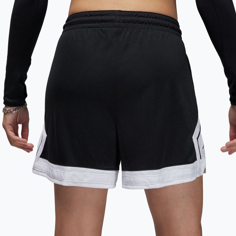 Pantaloni scurți de baschet pentru femei Jordan Sport Diamond 4" black/white/white/black 3