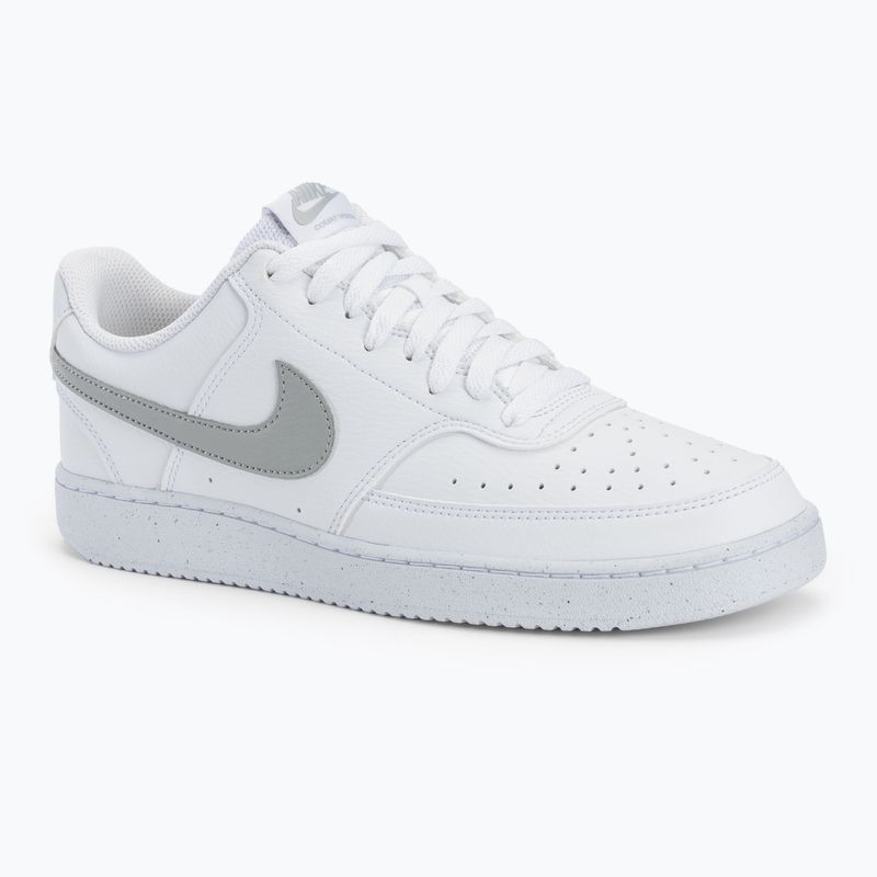 Încălțăminte pentru bărbați Nike Court Vision Low Next Nature white/light smoke grey