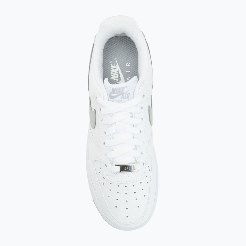 Încălțăminte pentru bărbați Nike Air Force 1 '07 white/white/light smoke grey 5
