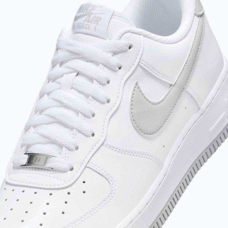Încălțăminte pentru bărbați Nike Air Force 1 '07 white/white/light smoke grey 8