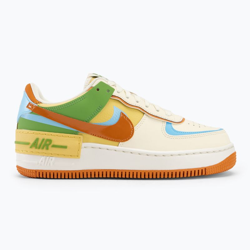 Încălțăminte pentru femei Nike Air Force 1 Shadow coconut milk/aquarius blue/saturn 2