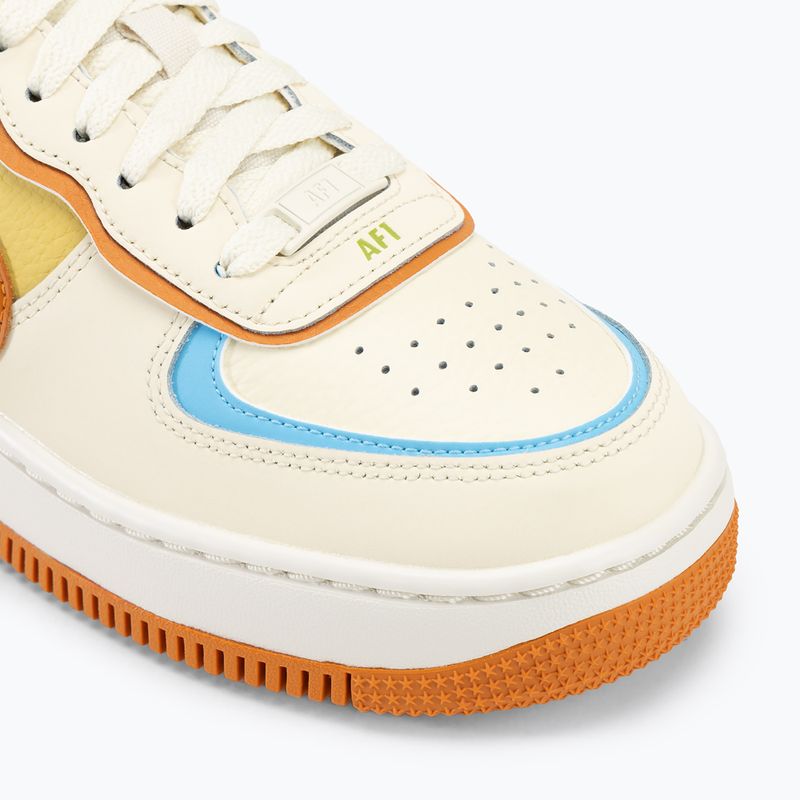 Încălțăminte pentru femei Nike Air Force 1 Shadow coconut milk/aquarius blue/saturn 7