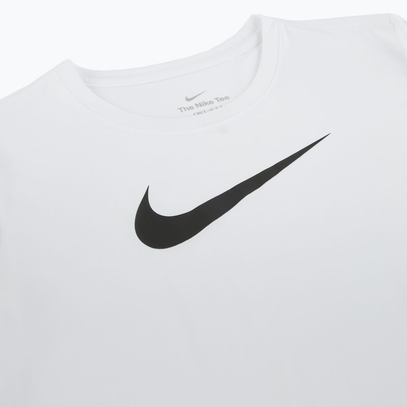 Tricou de antrenament pentru femei Nike Dri-Fit white/black 7