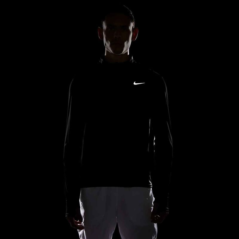 Hanorac de alergare pentru bărbați Nike Pacer Dri-Fit 1/2 Zip black 6