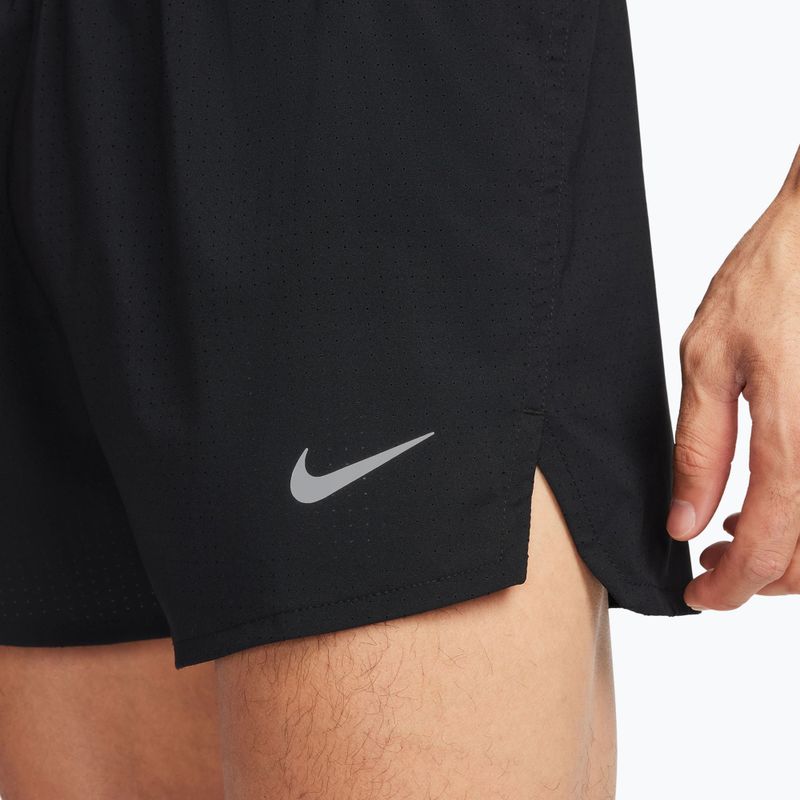 Pantaloni scurți de alergare pentru bărbați Nike Fast Dri-Fit Brief Lined 3" black/black 4