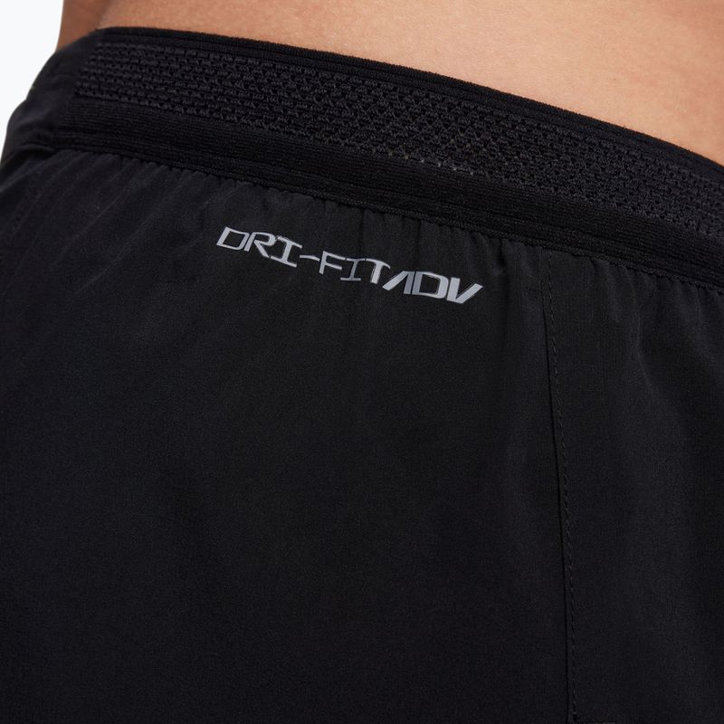 Pantaloni scurți de alergare pentru bărbați Nike AeroSwift Dri-Fit ADV 4" black/summit white 7