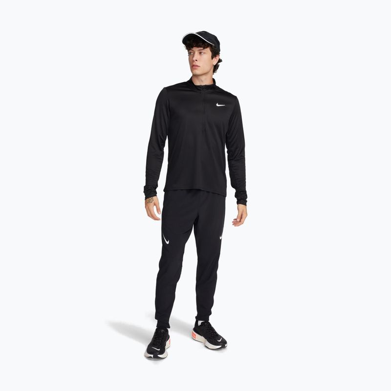 Pantaloni de alergare pentru bărbați Nike AeroSwift Dri-Fit ADV black/summit white 2