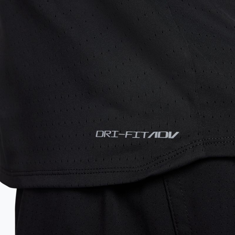 Tricou de alergare pentru bărbați Nike AeroSwift Dri-Fit ADV black/summit white 6