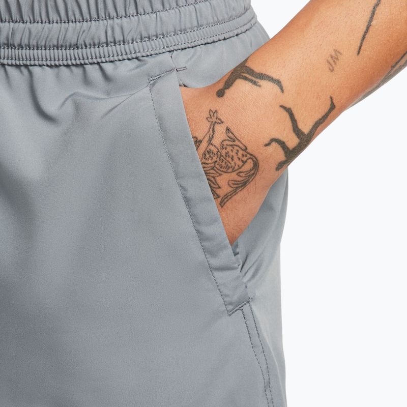 Pantaloni scurți de alergare pentru bărbați Nike Form Dri-Fit Unlined 9" smoke grey/black 5