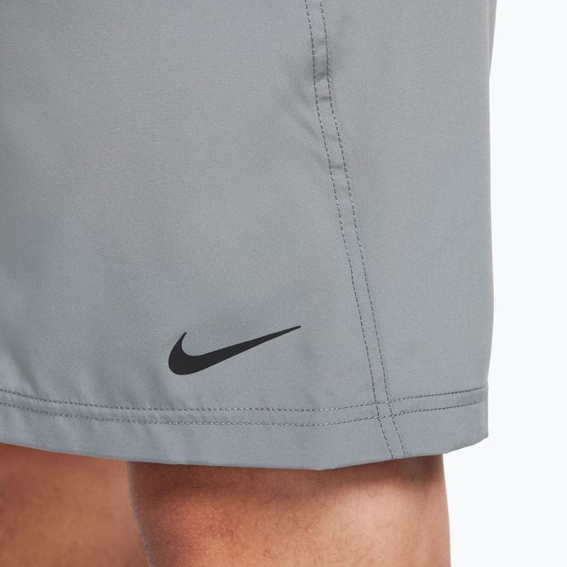 Pantaloni scurți de alergare pentru bărbați Nike Form Dri-Fit Unlined 9" smoke grey/black 6