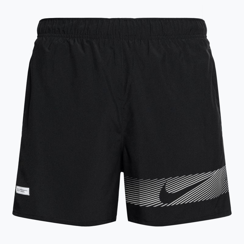 Pantaloni scurți pentru bărbați Nike Challenger Flash Dri-Fit 5" Brief-Lined black/black/black