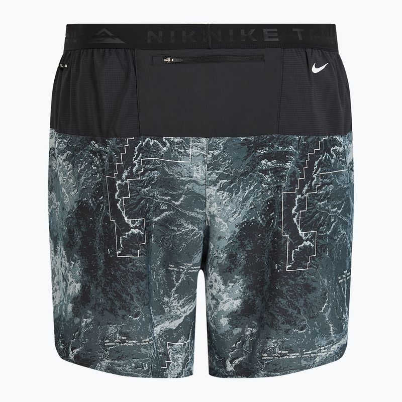 Pantaloni scurți de alergare pentru bărbați Nike Stride Dri-Fit 17" Brief-Lined anthracite/black/black/summit white 2