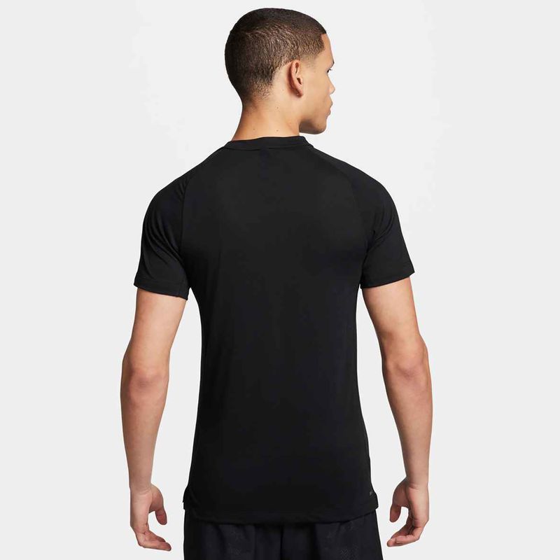 Tricou de antrenament pentru bărbați Nike Flex Rep Dri-Fit black/white 3