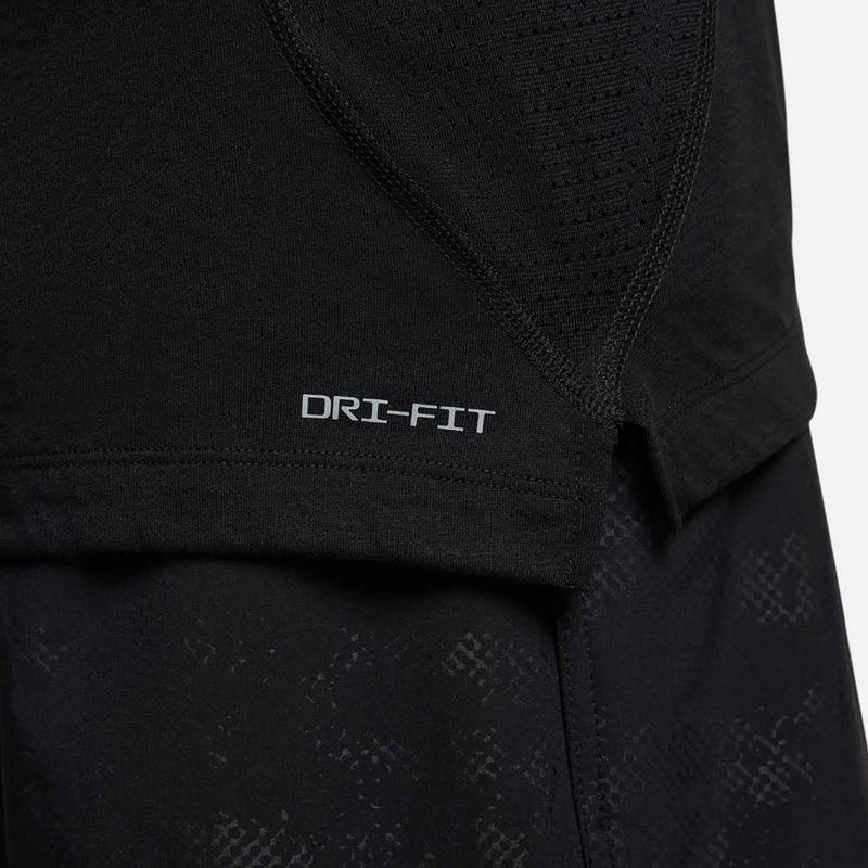 Tricou de antrenament pentru bărbați Nike Flex Rep Dri-Fit black/white 7