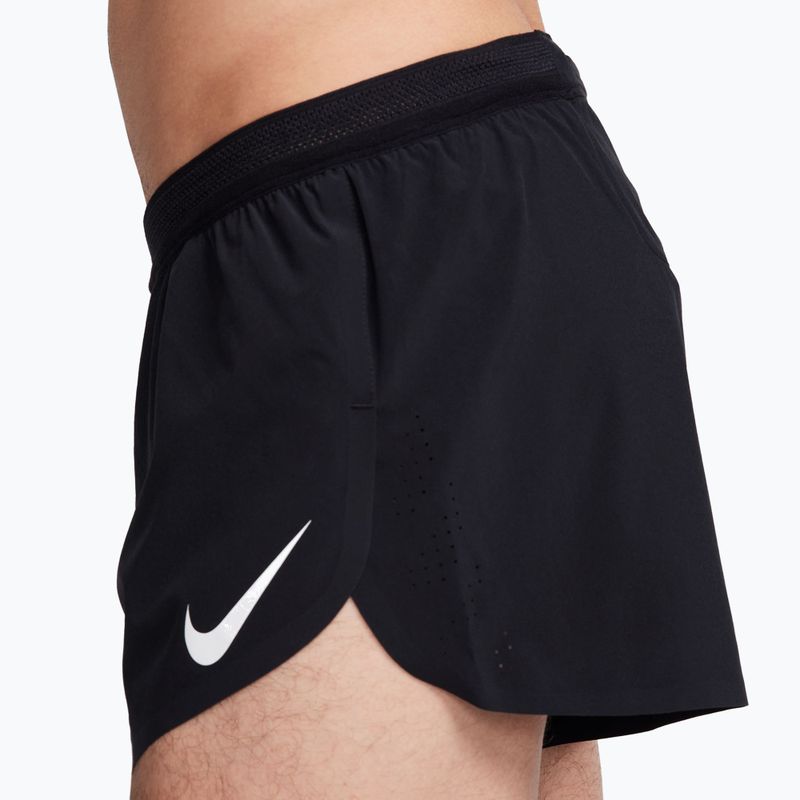 Pantaloni scurți de alergare pentru bărbați Nike AeroSwift Dri-Fit ADV black/summit white 6